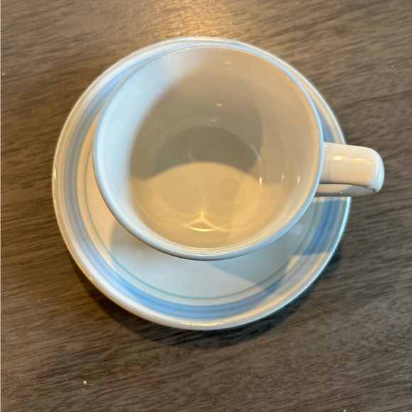 {Yamaka} Fascino Stoneware Coffee Mug Tea Cup set Floral Design Japan Vintage - Picture 3 of 6